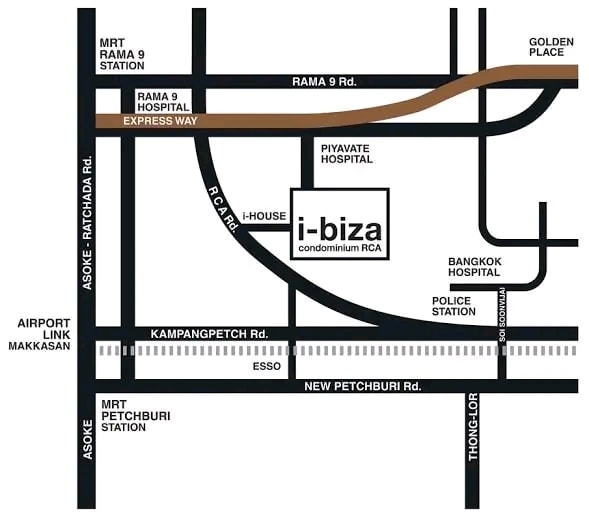 ไอ บิซา คอนโดมิเนียม ( I Biza Condominium RCA )